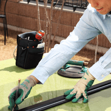 ガラス戦隊8マンの施工事例