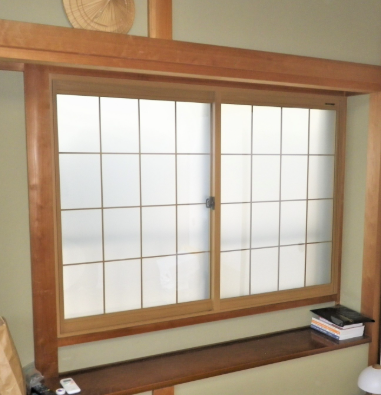 和室の趣を活かすインナーサッシ